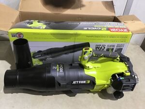 RYOBI 160 MPH 520 CFM 25cc Gas Jet Fan Blower - Has Compression, Not Tested Further