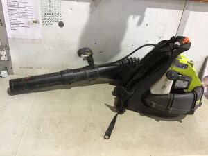 RYOBI 175 MPH 760 CFM 38cc Gas Backpack Leaf Blower - Has Compression, Not Tested Further 