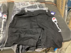 Lot of (11) Champion Shorts, Multiple Sizes - 1 Has Cosmetic Damage