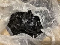 Case of Black Plastic Forks, 2000 ct&nbsp;