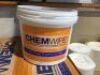 Lot of (5) ChemWipe&nbsp;Bucket Wiper Dispensing System & 6 Wipe&nbsp;Rolls