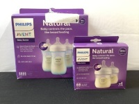 2 Boxes of Philips Natural Baby Bottles