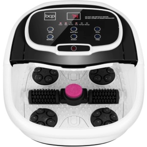 Automatic Heated Shiatsu Massage Foot Bath Spa w/ Pumice Stone 