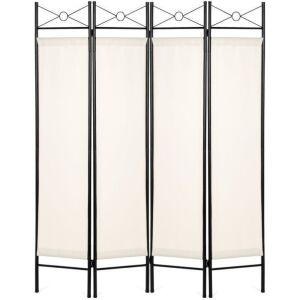 4-Panel Folding Privacy Screen Room Divider Decoration Accent, 6ft 