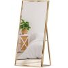 Large Full Length Mirror, Wall Hanging & Leaning Floor Mirror - 65x22in 