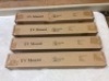 Lot of (4)&nbsp;Slim Compact TV Wall Mount Brackets for 32&rdquo; to 70&rdquo; Flat Screen TVs - Appear New&nbsp;