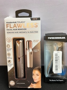 Finishing Touch Flawless Facial Hair Remover & Cuticle Clippers