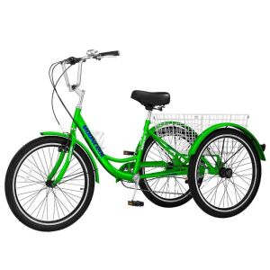 26" Adult Tricycle with Basket 