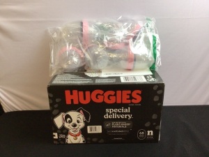 Huggies Newborn Diapers & Como Tomo Silicone Bottles