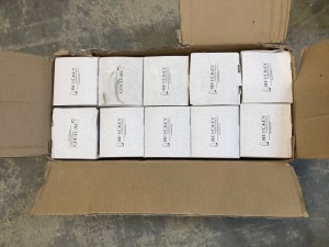 Box of 10 Betckey Label Rolls, 2-3/7"x4"