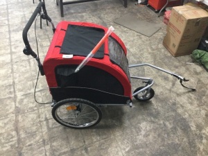 2-in-1 Pet Stroller and Bike Trailer