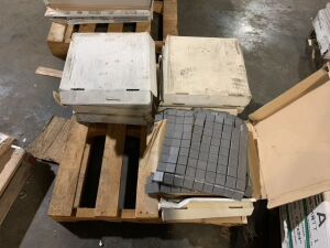 Lot of (11) Boxes of Lea Ceramiche Grid Mosaic Tile 12" x 12", 5 pc/box - Damage Possible d/t Shipping & Storage