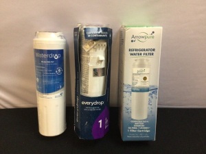 Lot of 3 Water Filters
