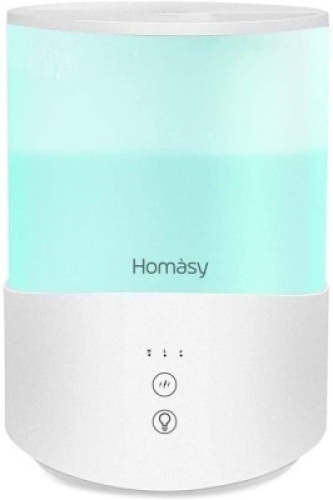 Homasy 2.5L Humidifier&nbsp;Diffuser with 7-Color Night Lights - New/Unopened