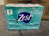 Case of (11) Zest Aqua Pure Cleansing Bars, 4 Pack&nbsp;