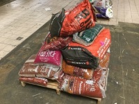 Pallet of Traeger Smoker Pellets, and (2) Bags of Kamado Joe Lump Charcoal.&nbsp;