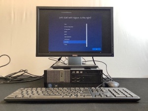 Dell Optiplex 7010 Desktop PC, Intel Core i3, Windows 7 w/ Monitor, Keyboard & Mouse