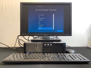 Dell OptiPlex 790 Core i3 Windows 7 Computer w/ Monitor, Keyboard & Mouse