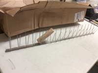 Dura-Spike Stainless Steel Bird Deterrent Strip - Appears New&nbsp;