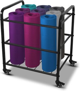 MELISEN Yoga Mat Storage Rack