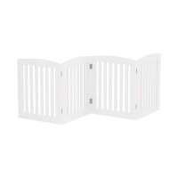 20In 4-Panel Pet Gate With Arched Top