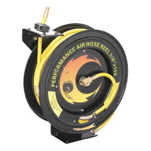 Pentagon Reel Kwik Performance Air Hose Reel 3/8" x 100' 