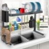 Lot of (3) Soraken Over The Sink Dish Drying Racks - New