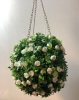 11" Hanging Flower Ball