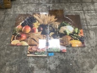 4-Piece Canvas Wall Decor