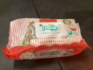 Case of (12) Predo Baby Wipes 