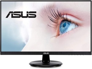 Lot of (2) ASUS VA24DQ 23.8" Monitor 1080P Full HD, 75 Hz, Wall Mountable - New 