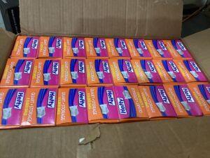 Case of (24) Hefty Quart Storage Slider Bags, 8 ct 