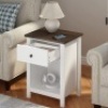 ChooChoo Farmhouse End Table with Drawer