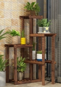Corner Plant Stand Shelf