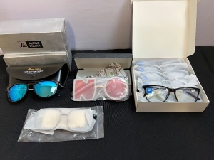 Lot of (9) Sunglasses/Bluelight Glasses