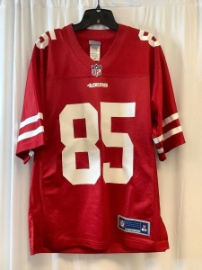 49ers #85 Kittle Jersey, S