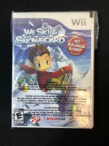 Wii We Ski & Snowboard Game