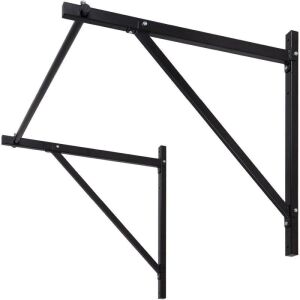 Wall-Mounted Home Gym Fitness Workout Pull-Up Bar/ 330lbs Cap - 50in 