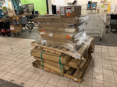 Pallet of Unsorted and Untouched Returns from Major Home Improvement Retailer