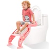 Kidpar Potty Training Seat, Adjustable Toilet Potty Chair with Sturdy Non-Slip Step Stool Ladder, Color May Vary - Appears New 