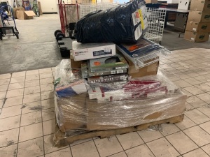 Pallet of Unsorted and Untouched Returns from Major Home Improvement Retailer