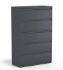 Staples 5-Drawer Lateral File Cabinet, Locking, Letter/Legal, 42"W