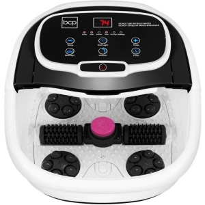 Automatic Heated Shiatsu Massage Foot Bath Spa w/ Pumice Stone