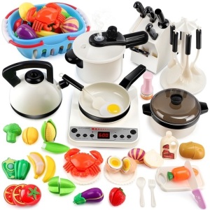 Kids Pretend Kitchen Toys Play Set