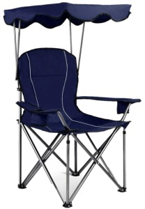 ALPHA CAMP Camping Chair with Canopy Shade